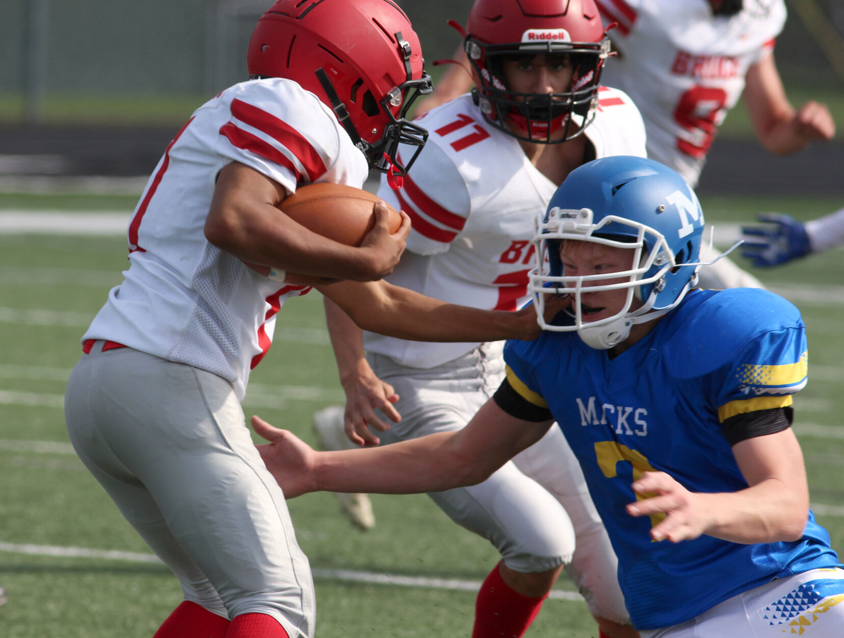 Bruce at McDonell football 9-17-22